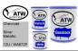 Preview: Chevrolet, Silver Metallic, 12U / WA672F: 1L Lackdose + 1L Klarlack + 500ml Härter - Set, von ATW Autoteile West.